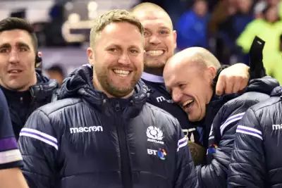 Damian Hughes Scotland rugby
